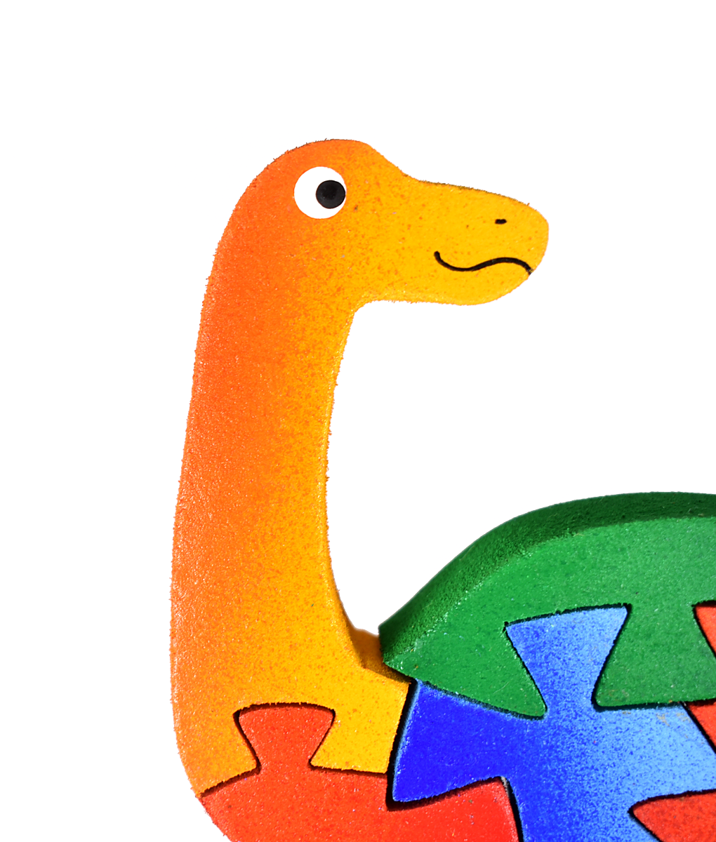 Brontosaurio Multicolor Chico