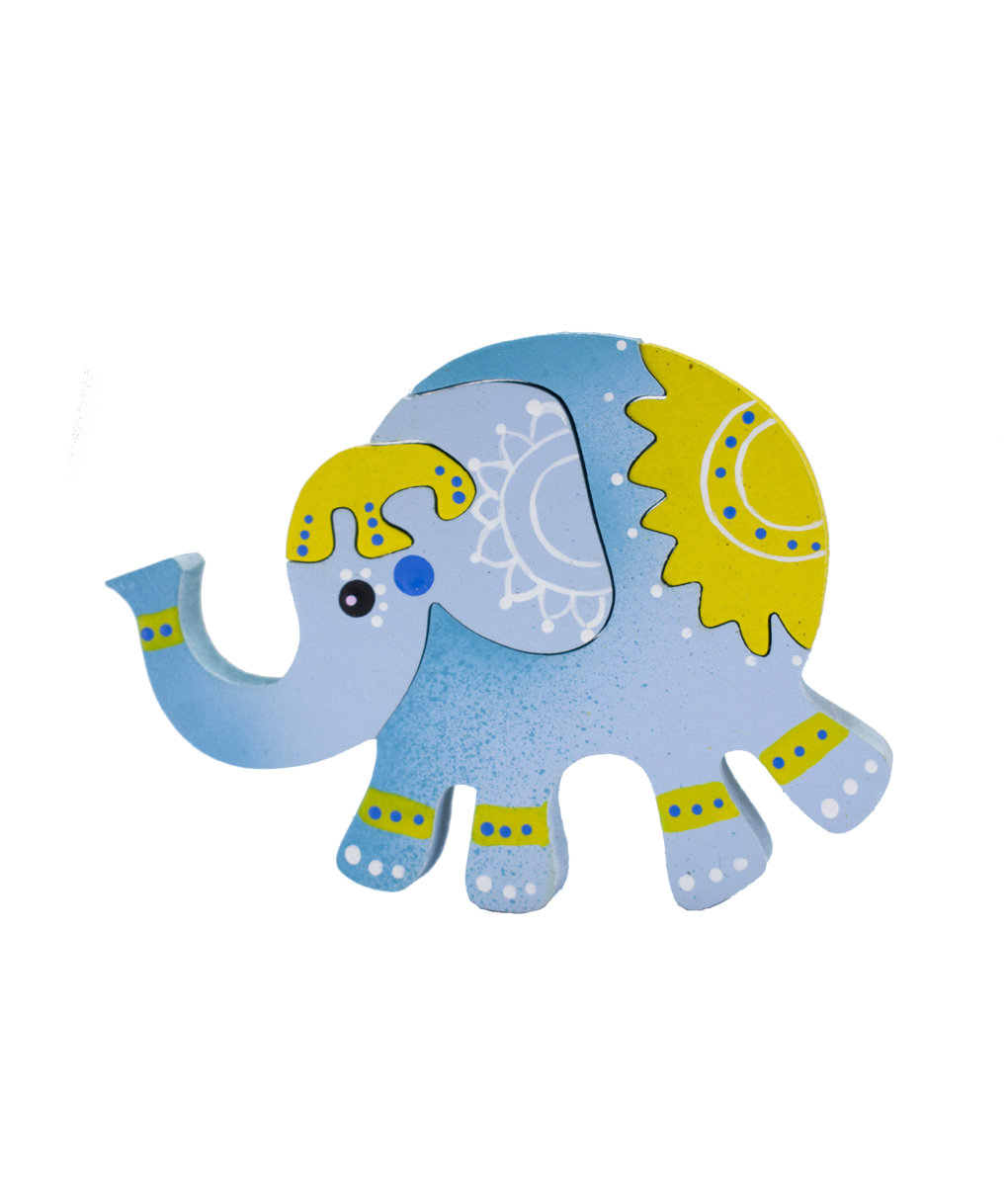 Elefante Hindœ Azul Chico