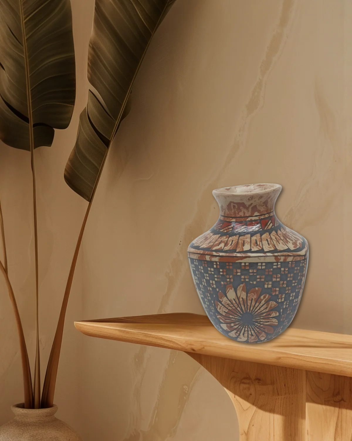 OLLA CUADRADA MARMOLEADA