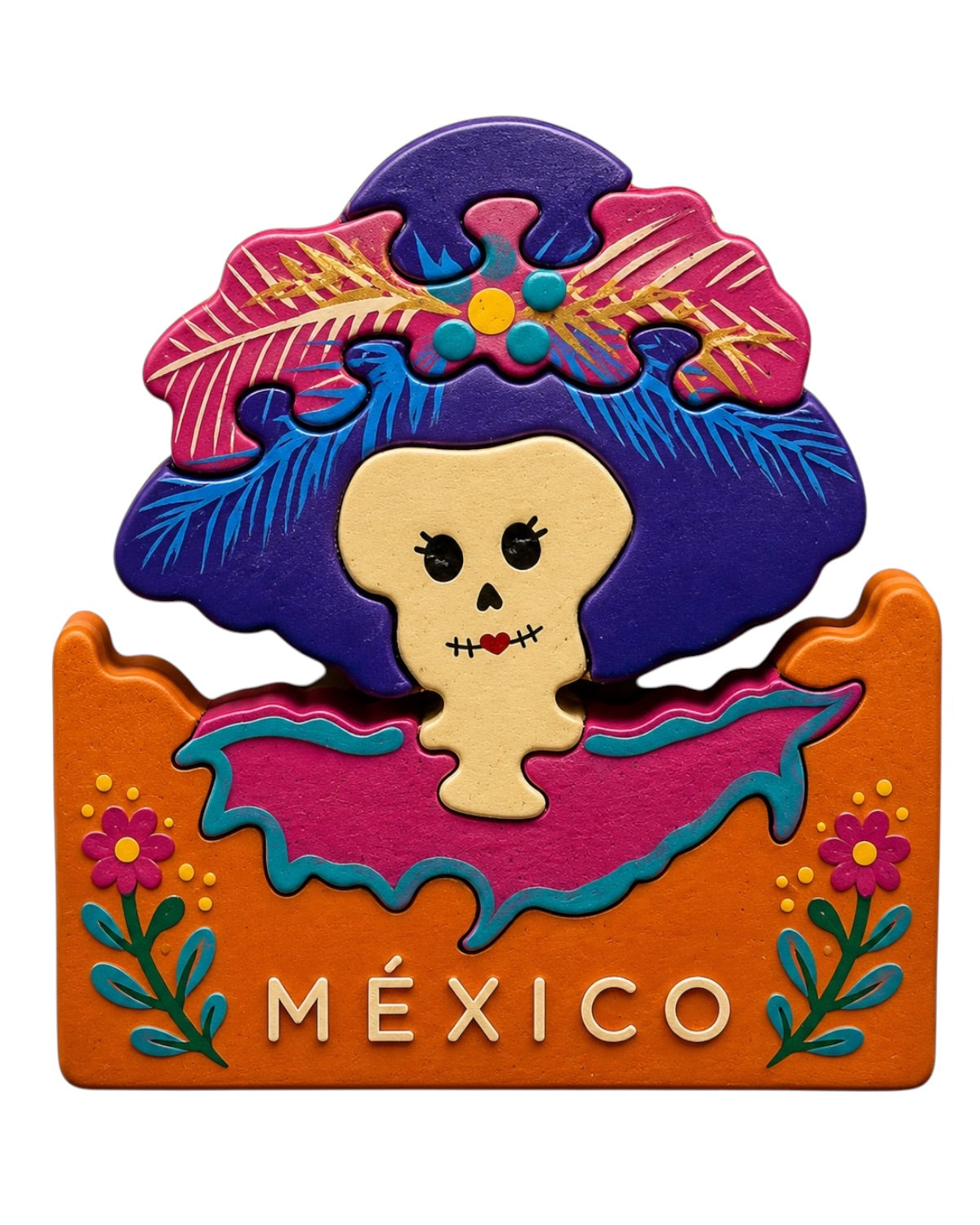 Catrina Morada Magneto