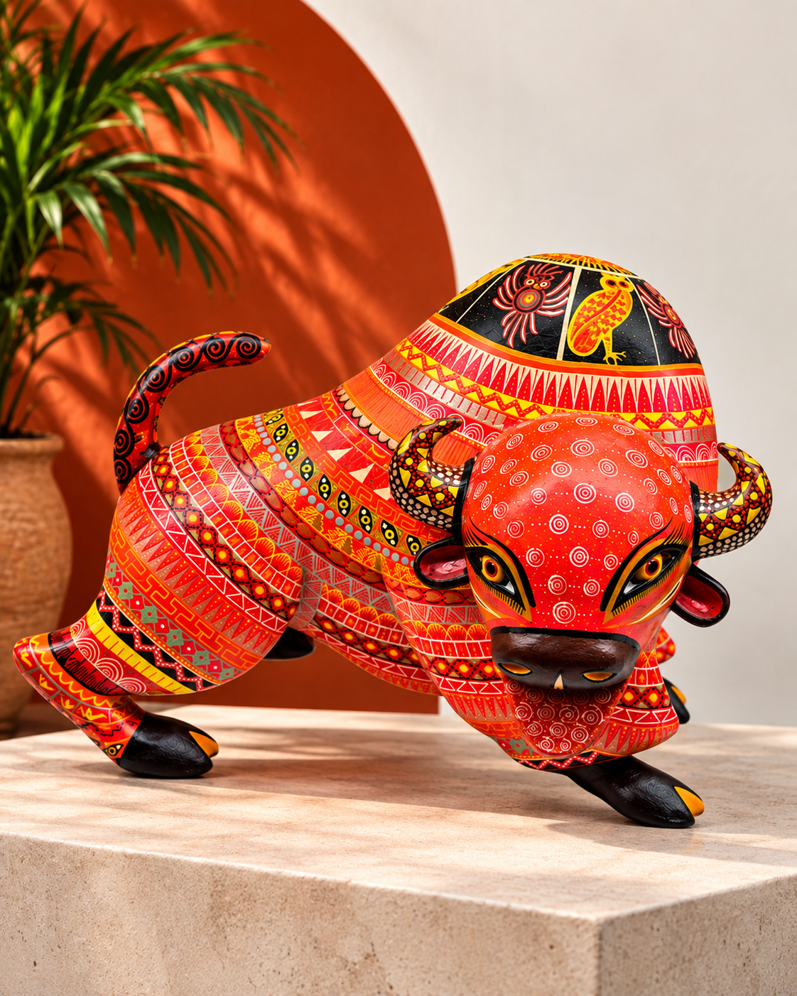 BUFALO ROJO