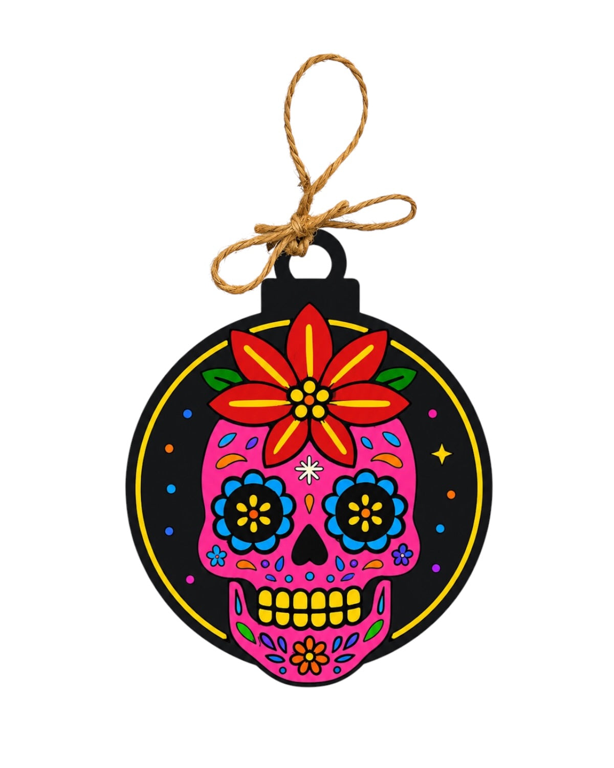 Calaca Navideña Adorno de Navidad