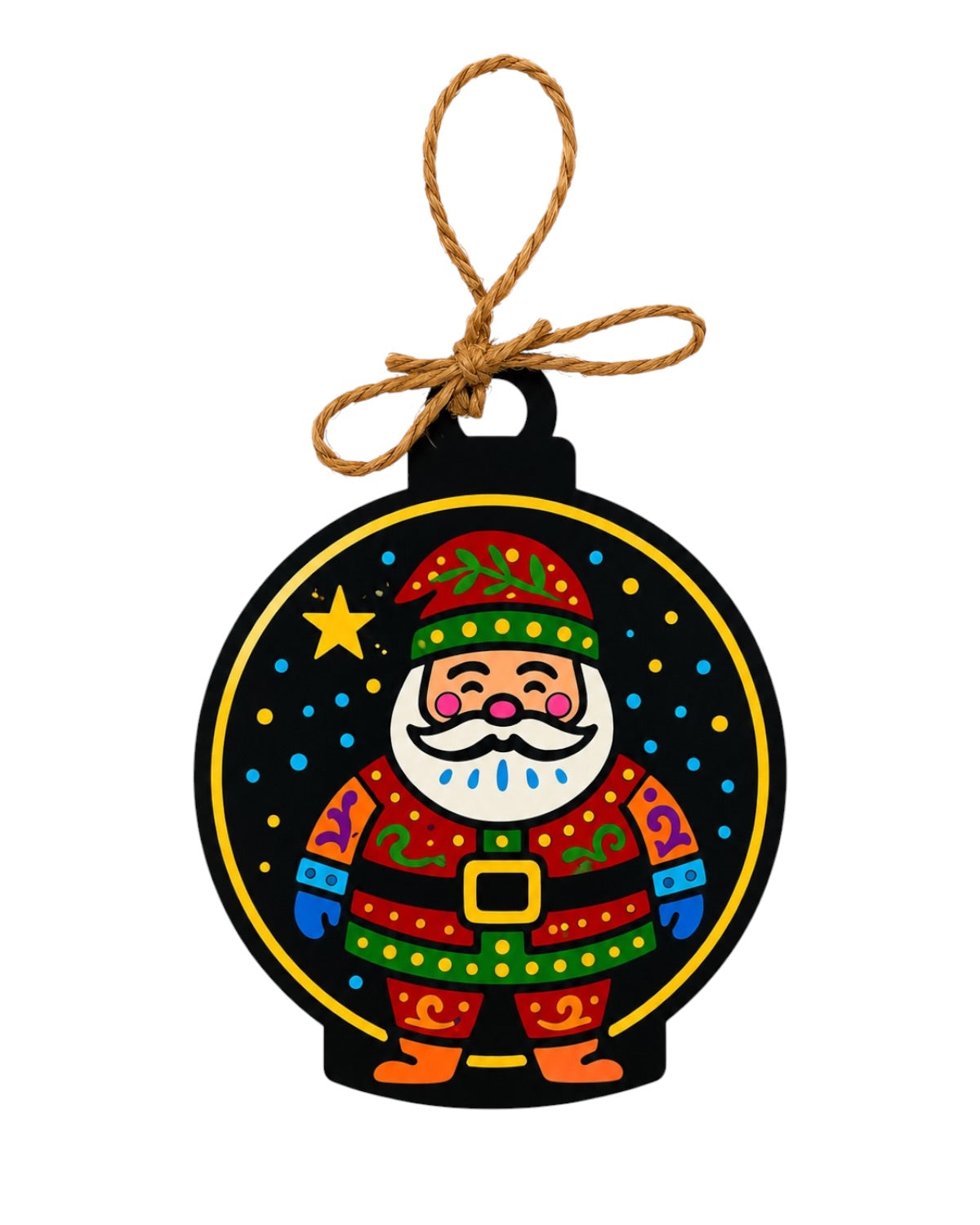 Santa Claus Adorno de Navidad