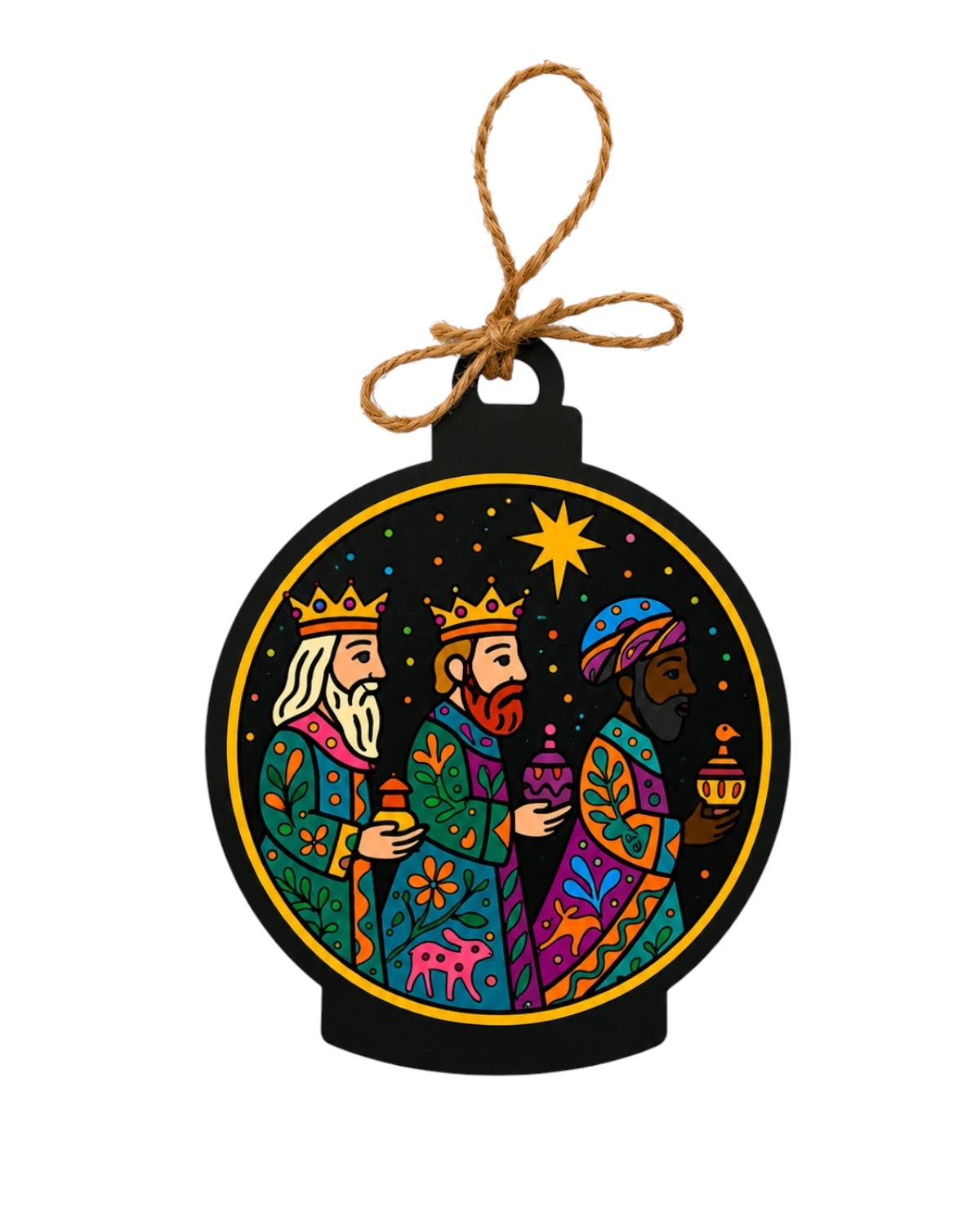 Reyes Magos Adorno de Navidad