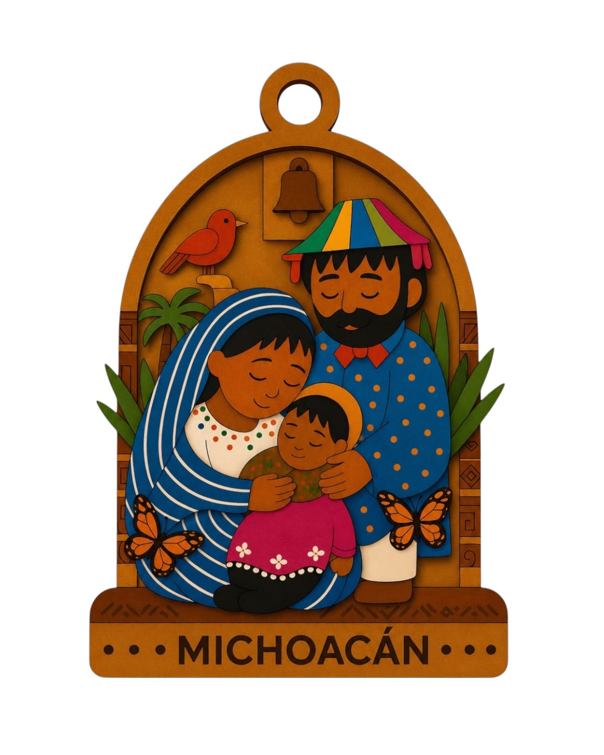 Michoacán Adorno de Navidad