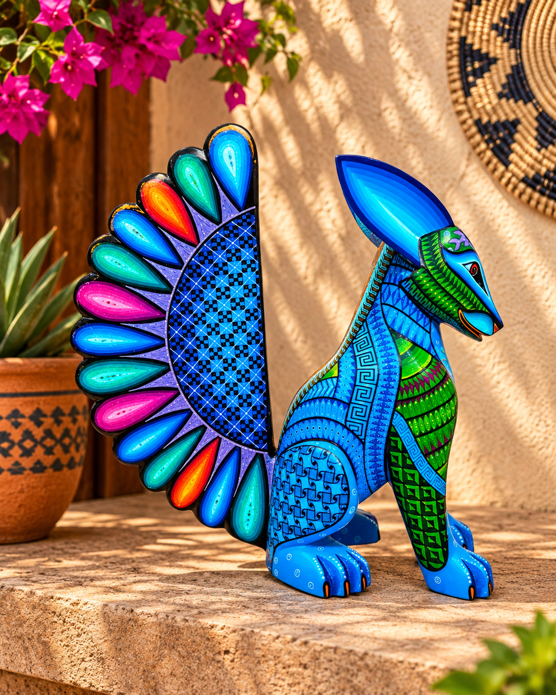 COYOTE AZUL PECES