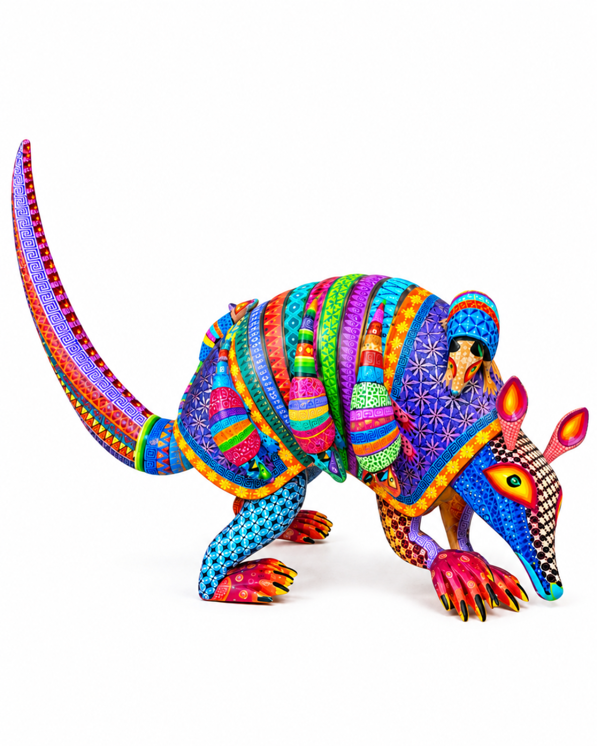 ARMADILLO CON CRIAS