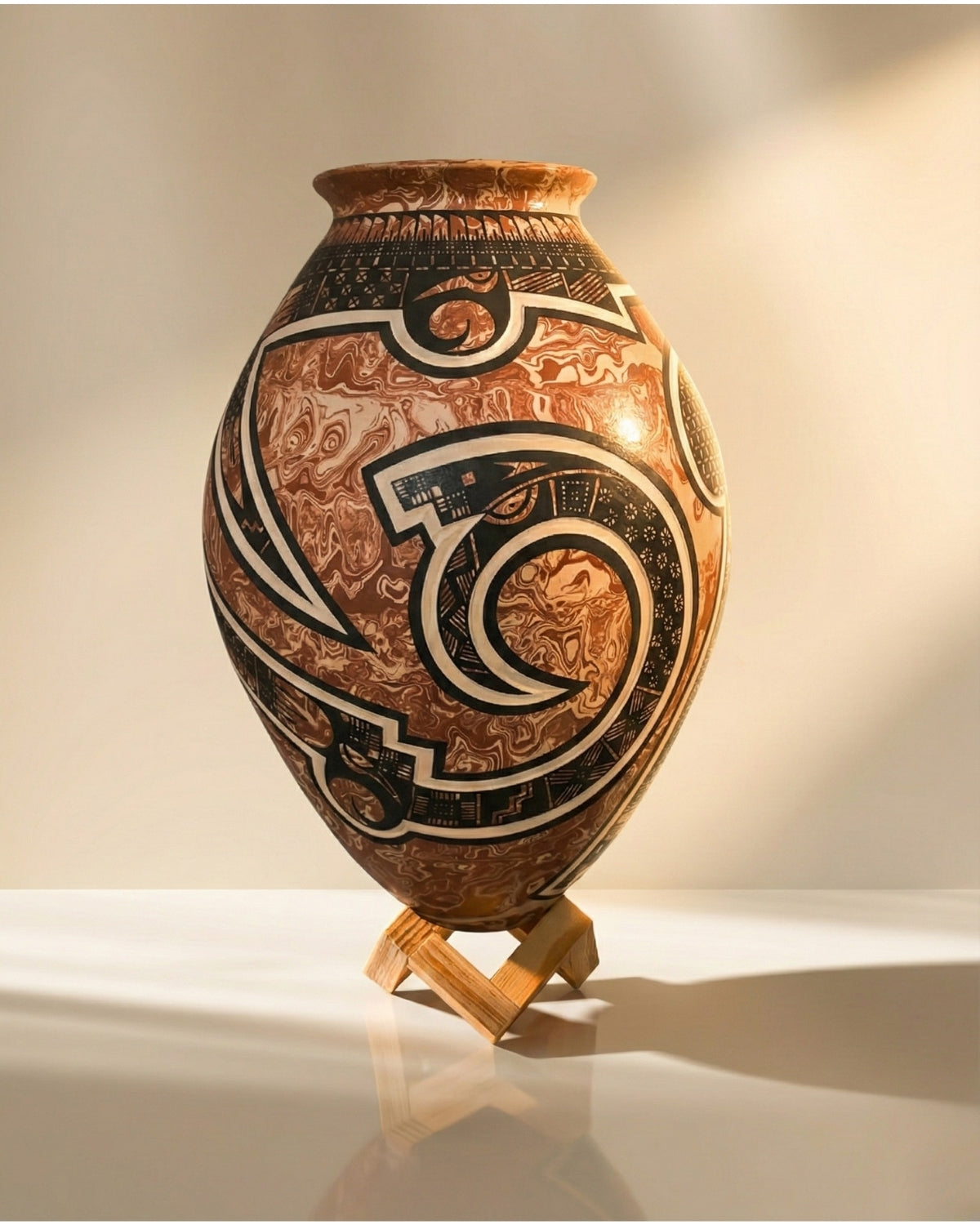 OLLA MARMOLEADA 35X20CM