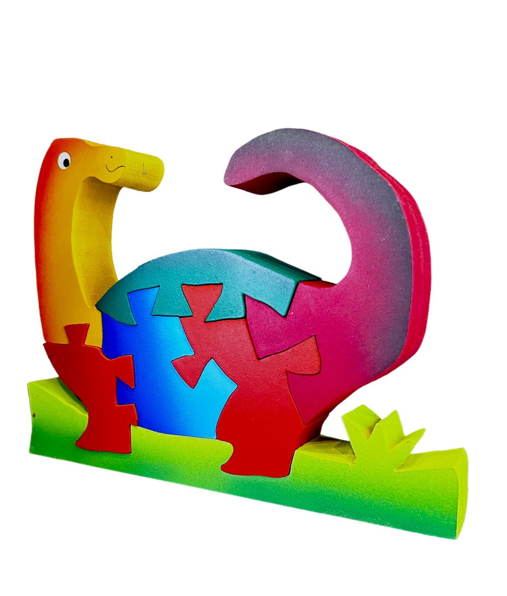 Brontosaurio Multicolor Monumental