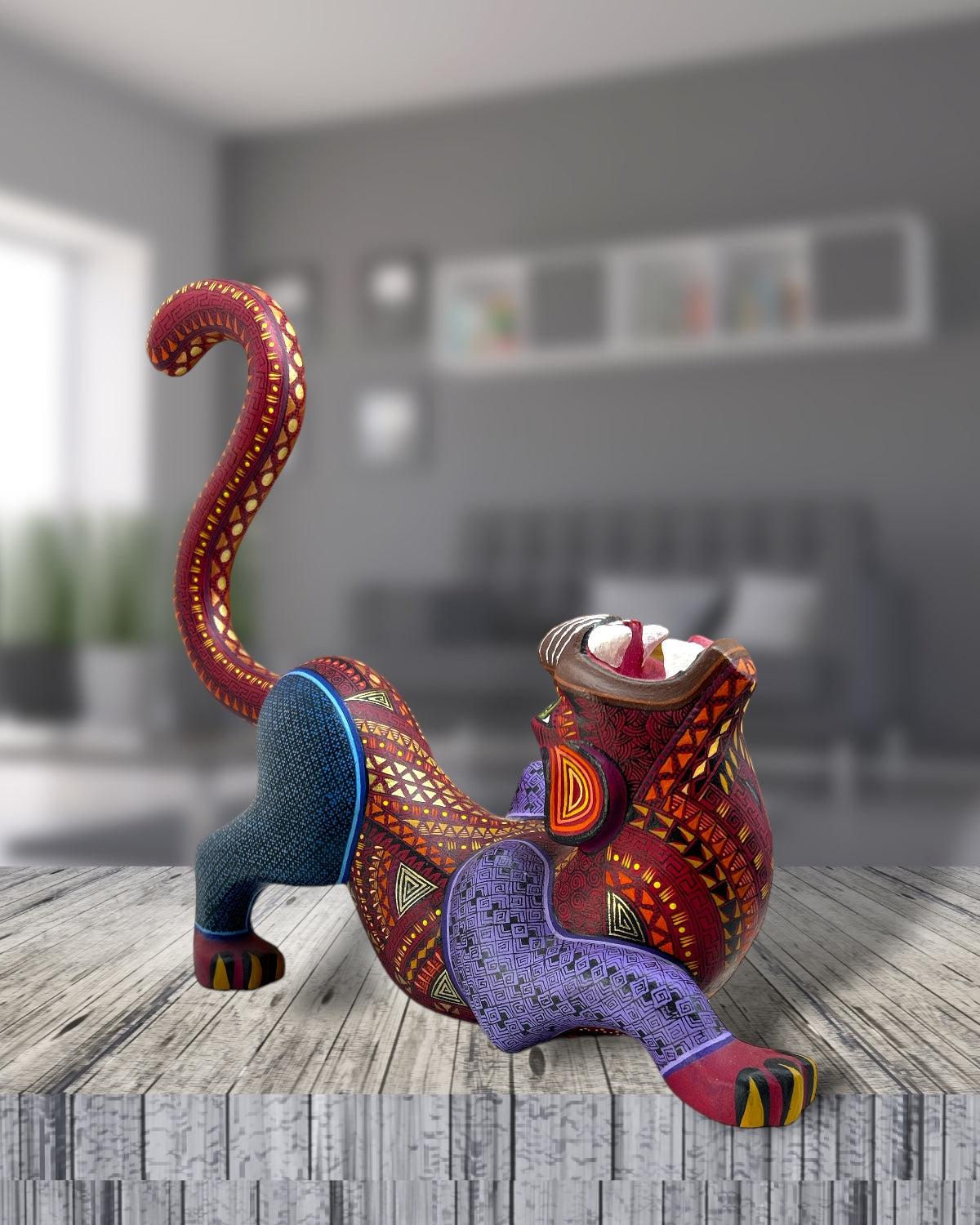 JAGUAR ROJO CON GRECAS